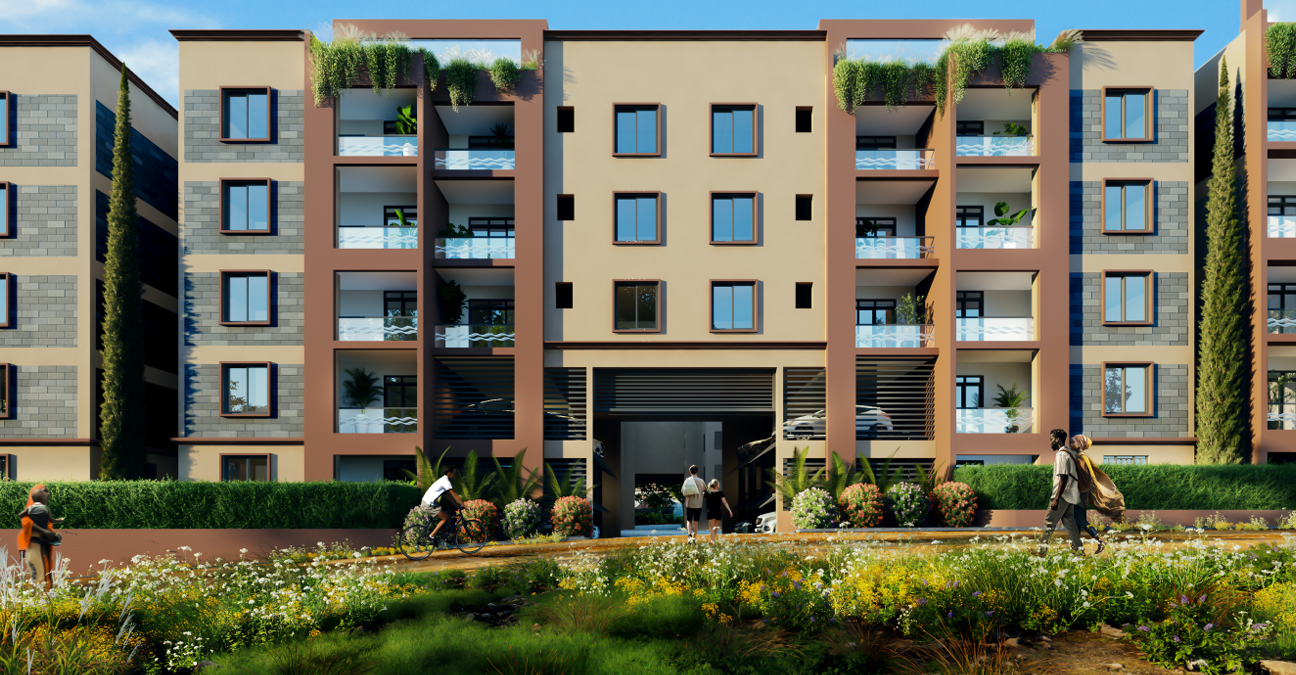 Spacious 2 Bedroom Apartments in Ongata Rongai, Magadi Road.