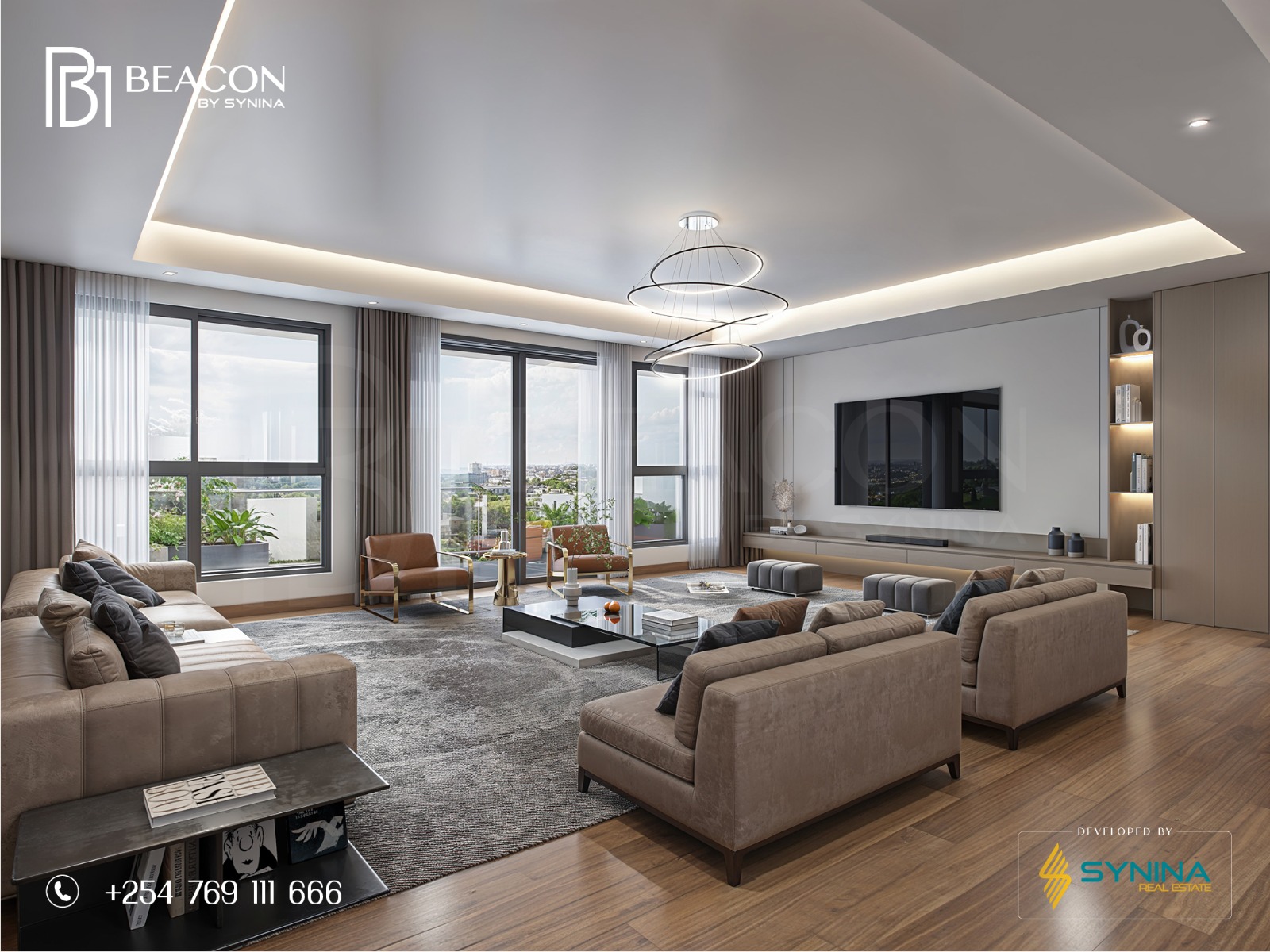 Luxurious 3 Bedroom Apartments with(DSQ) in Kileleshwa